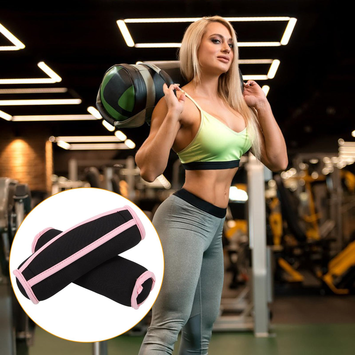 2 Pack 1 Lb Hand Dumbbells N98437