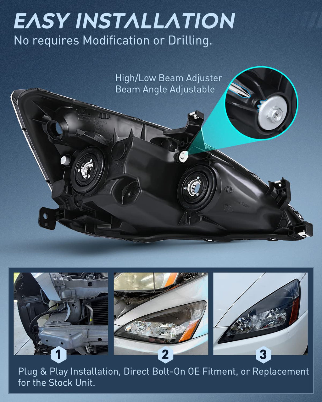 Headlight Assembly E3841