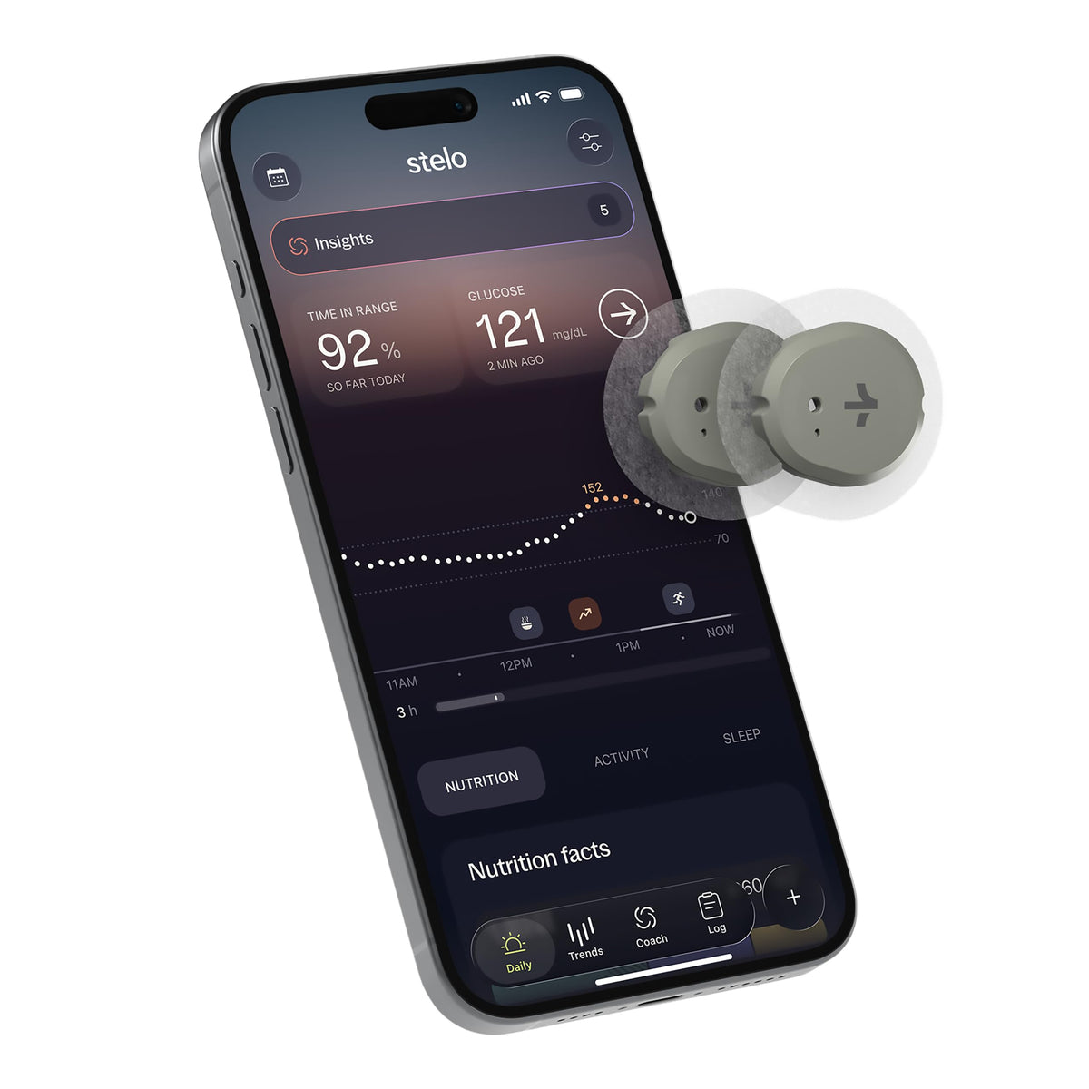Glucose Biosensor & App 2-Pack W75021