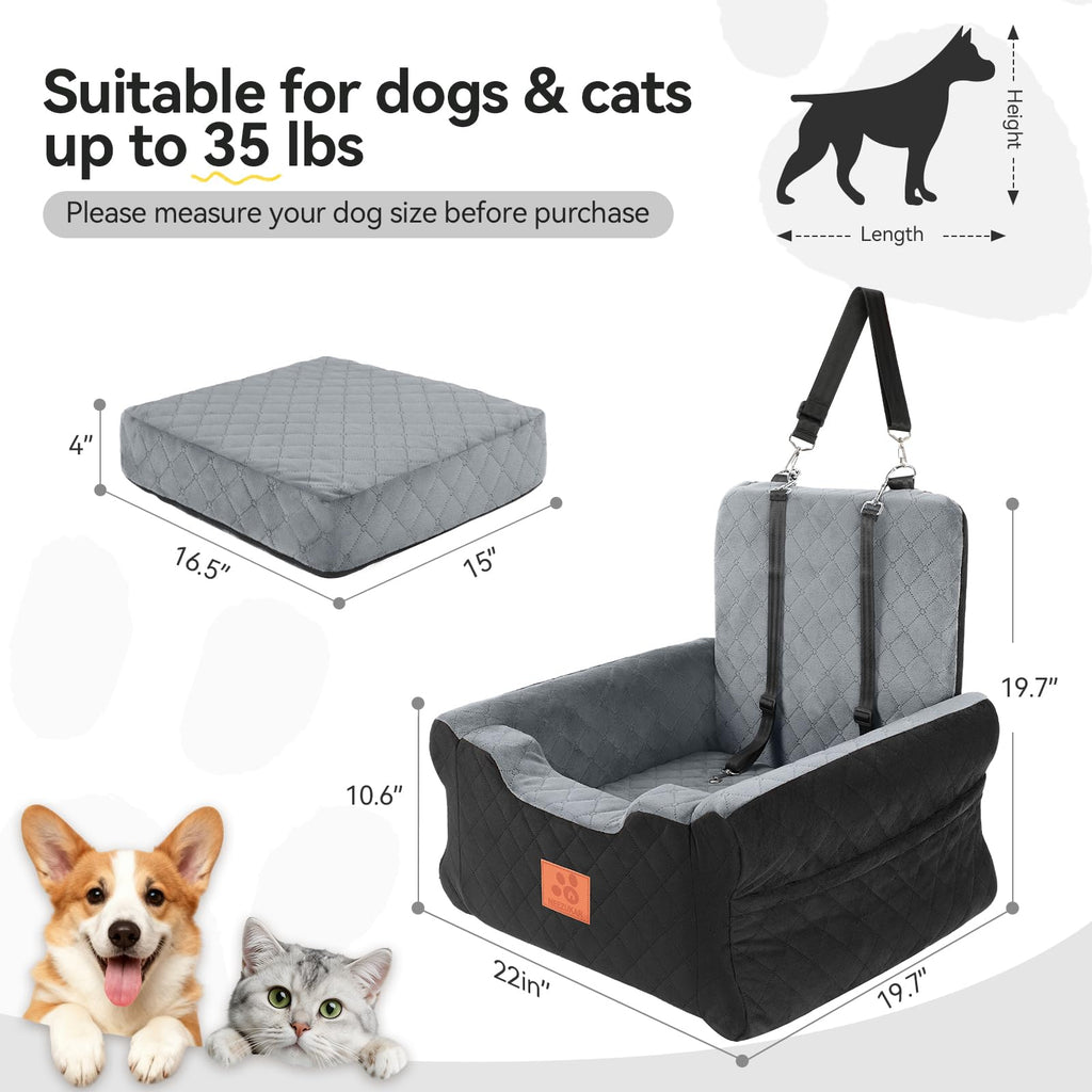 Dog Car Seat Under 35 lbs M1892