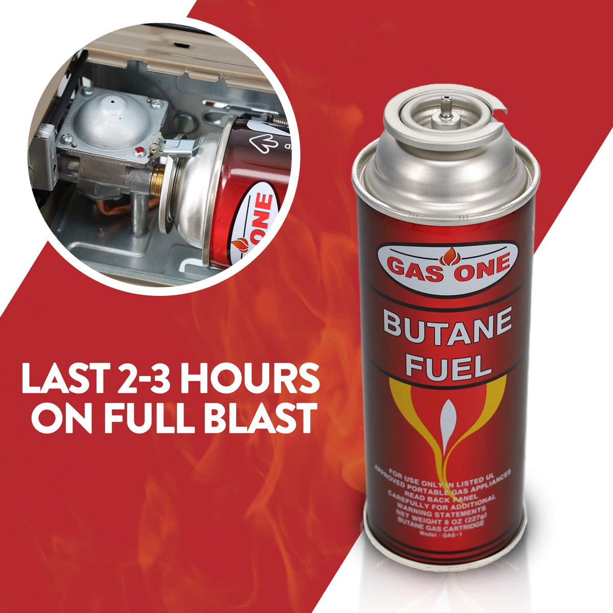 Butane 8 Ounce Canister J5008