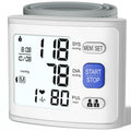 Wrist Blood Pressure Monitor LCD Display White B715559