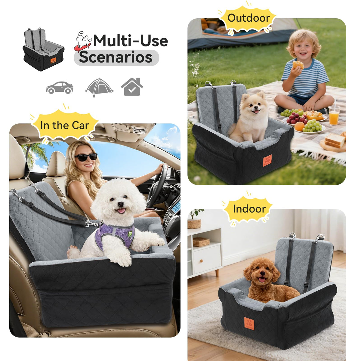 Dog Car Seat Under 35 lbs M1892