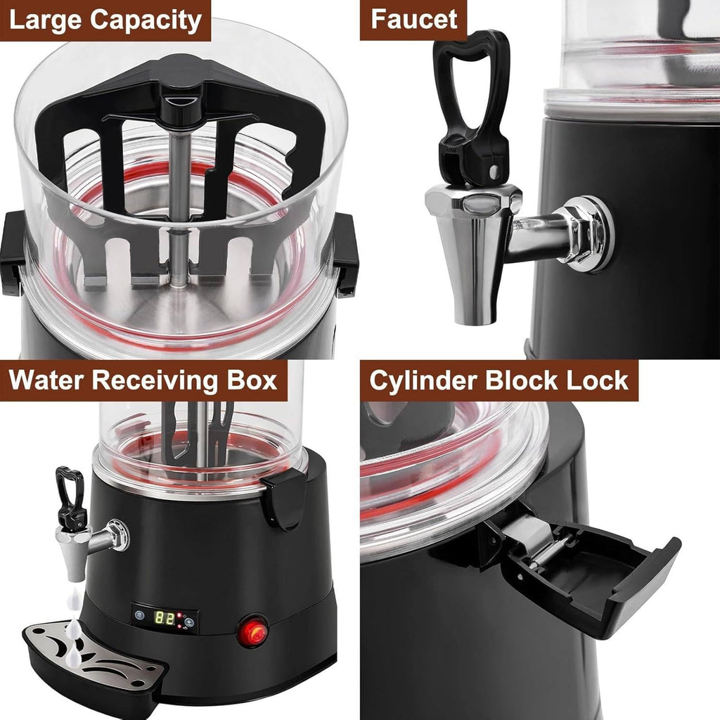Commercial Stainless Steel Espresso Coffee Machine E1707
