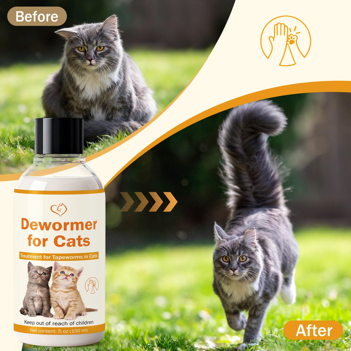 Cat Tapeworm Dewormer J99496