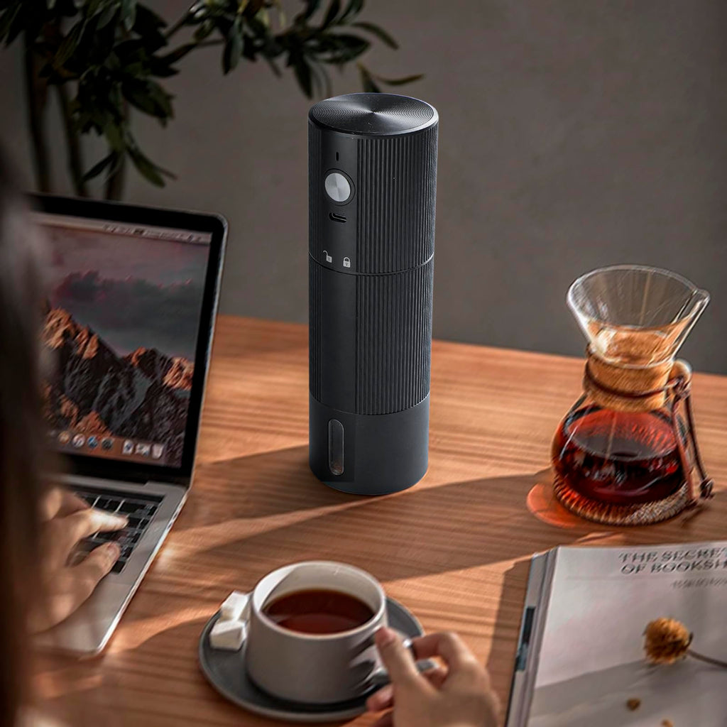 Portable Cordless Conical Burr Coffee Grinder with 45 Adjustable Settings S208