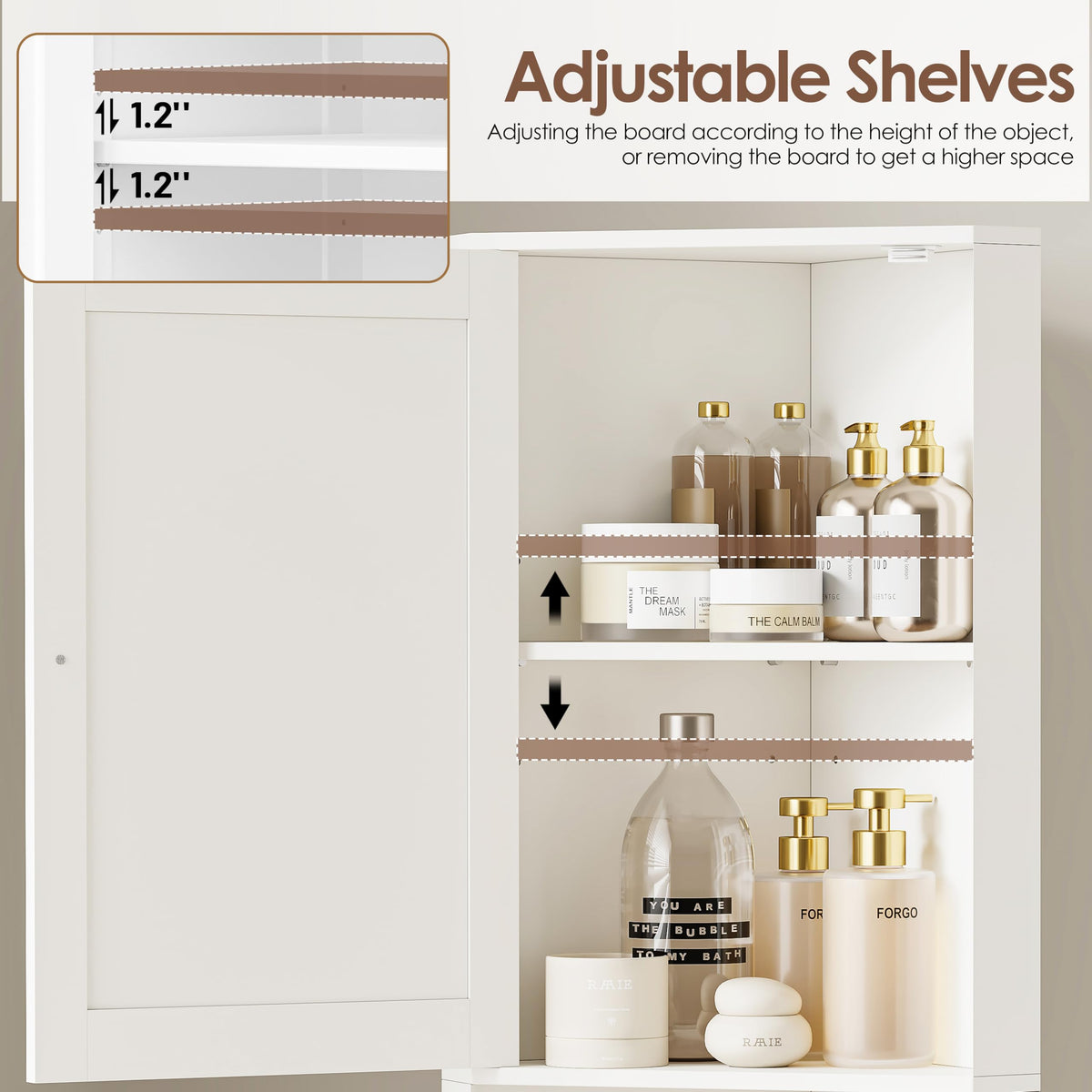 6-Tier Corner Storage Cabinet X89293