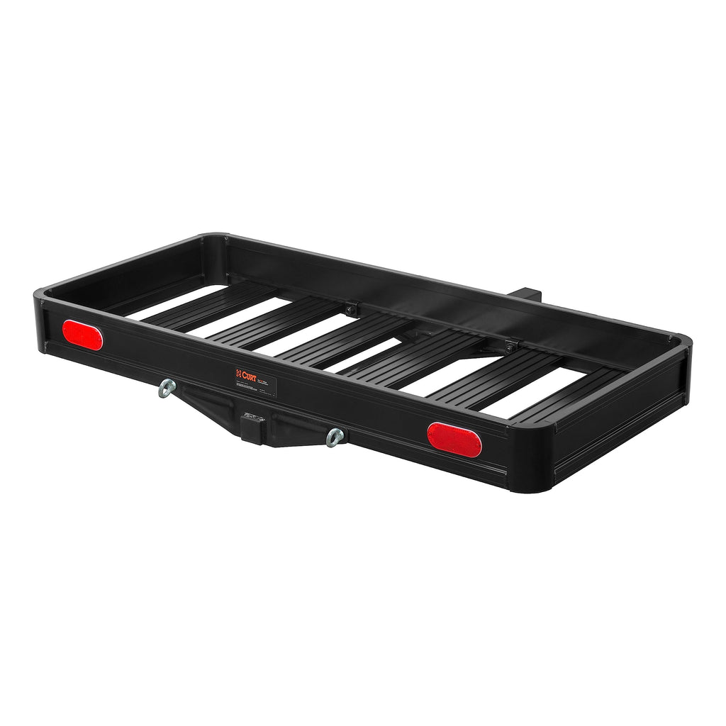 Black Aluminum Hitch Cargo Carrier I6002