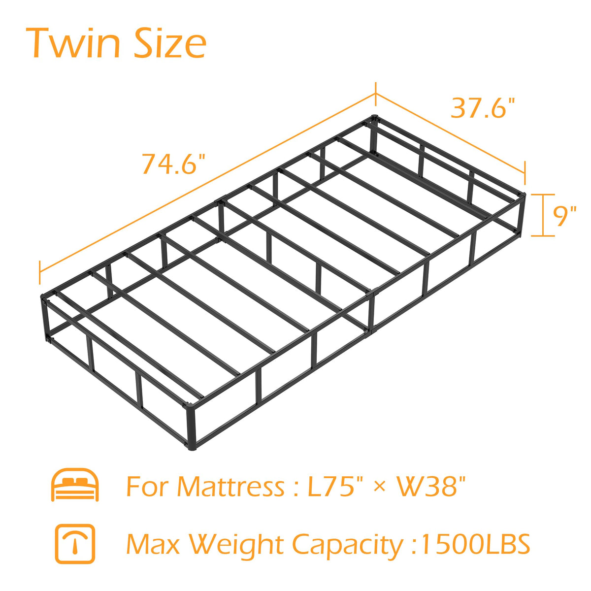 Twin 9 Inch Box Spring M510840