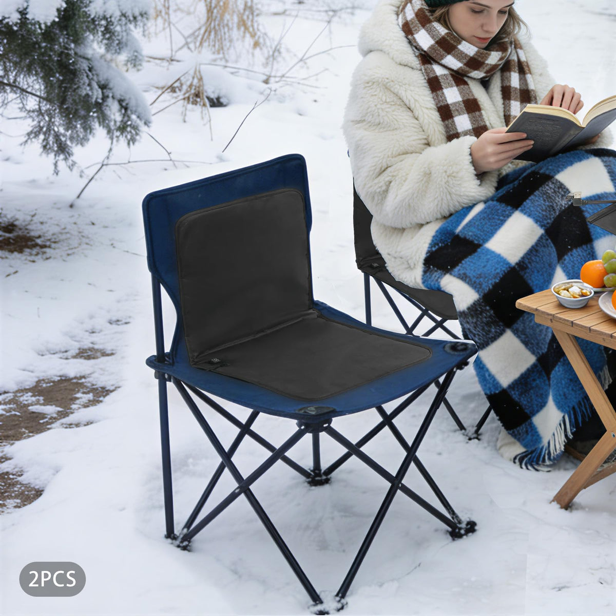 2 PCS Portable Heated Seat Cushion N9937