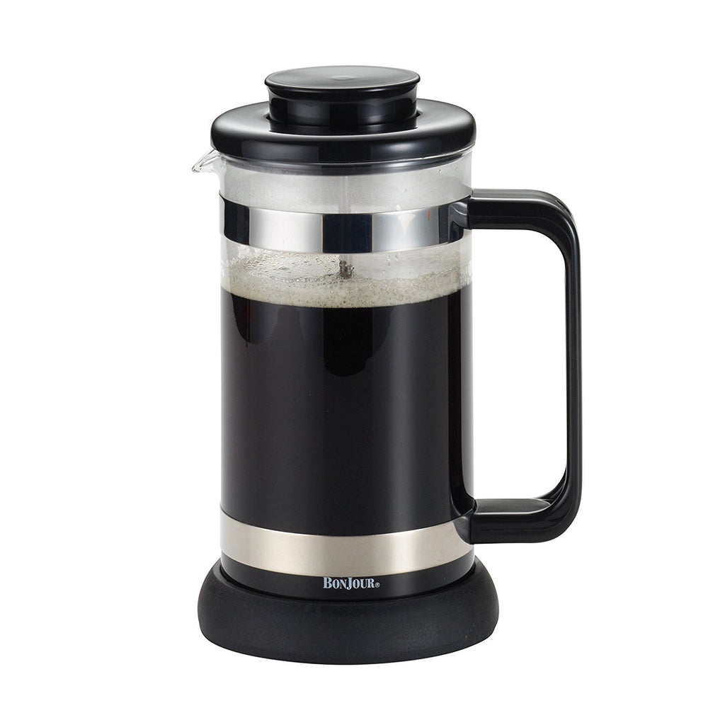 Borosilicate Glass French Press with Coaster & Scoop, 33.8-Ounce M67991