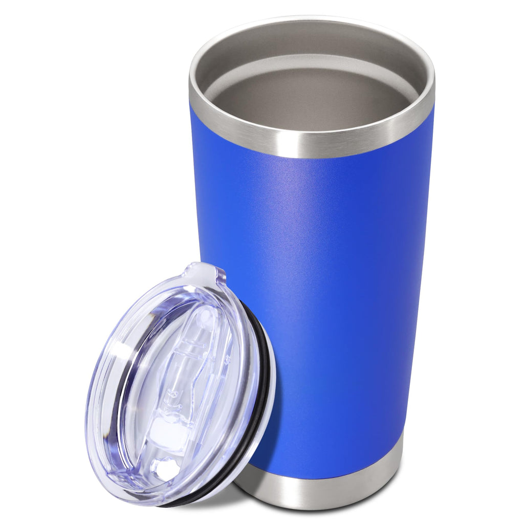 20oz Insulated Tumbler with Lid Dark Blue N8405