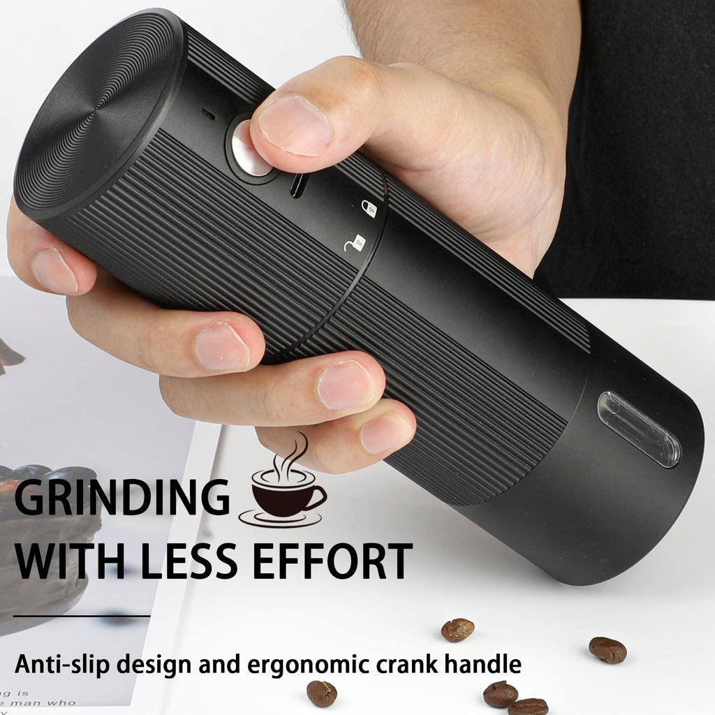 Portable Cordless Conical Burr Coffee Grinder with 45 Adjustable Settings S208