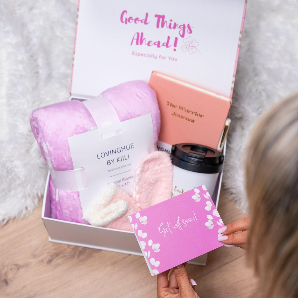 Blanket Socks Journal Tumbler Care Package R6065