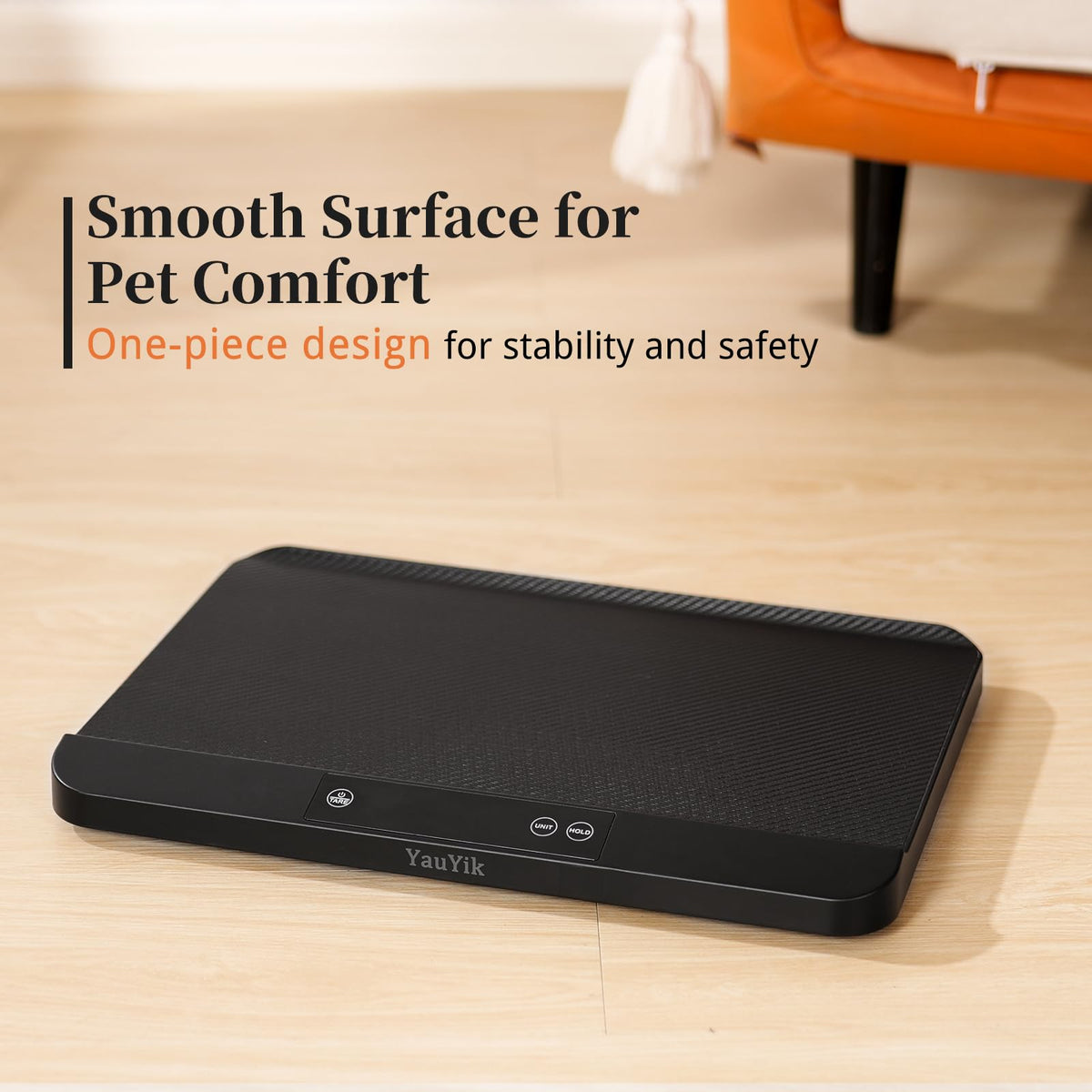 Digital Pet Scale with Non-Slip Mat, Up to 88lb, Black K351891