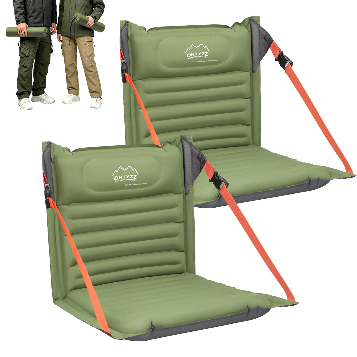 Inflatable Portable Folding Stadium Seat H64968