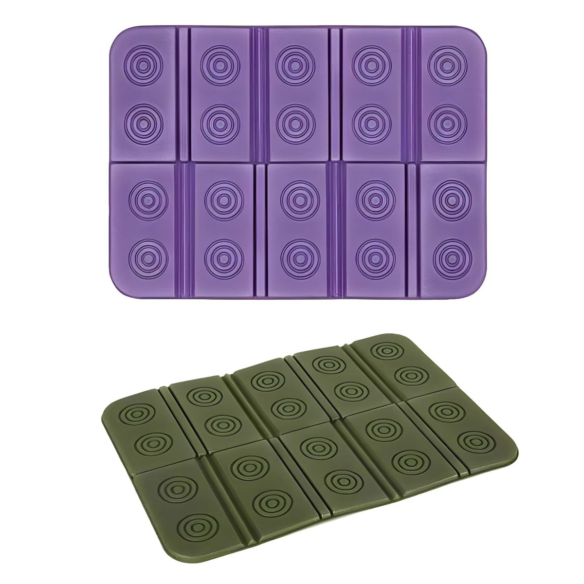 2 Pcs Waterproof Folding Foam Mats M174