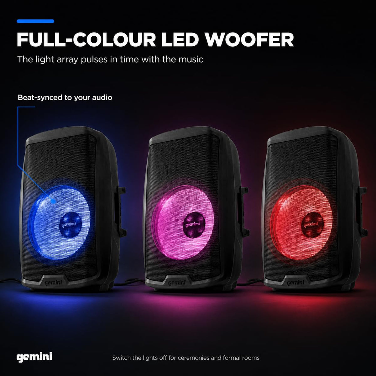 2000W 15 Inch Bluetooth PA Speaker B618941