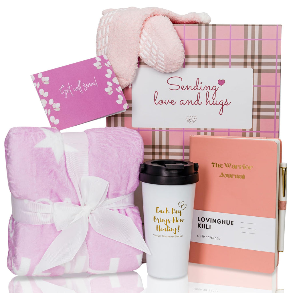 Blanket Socks Journal Tumbler Care Package R6065