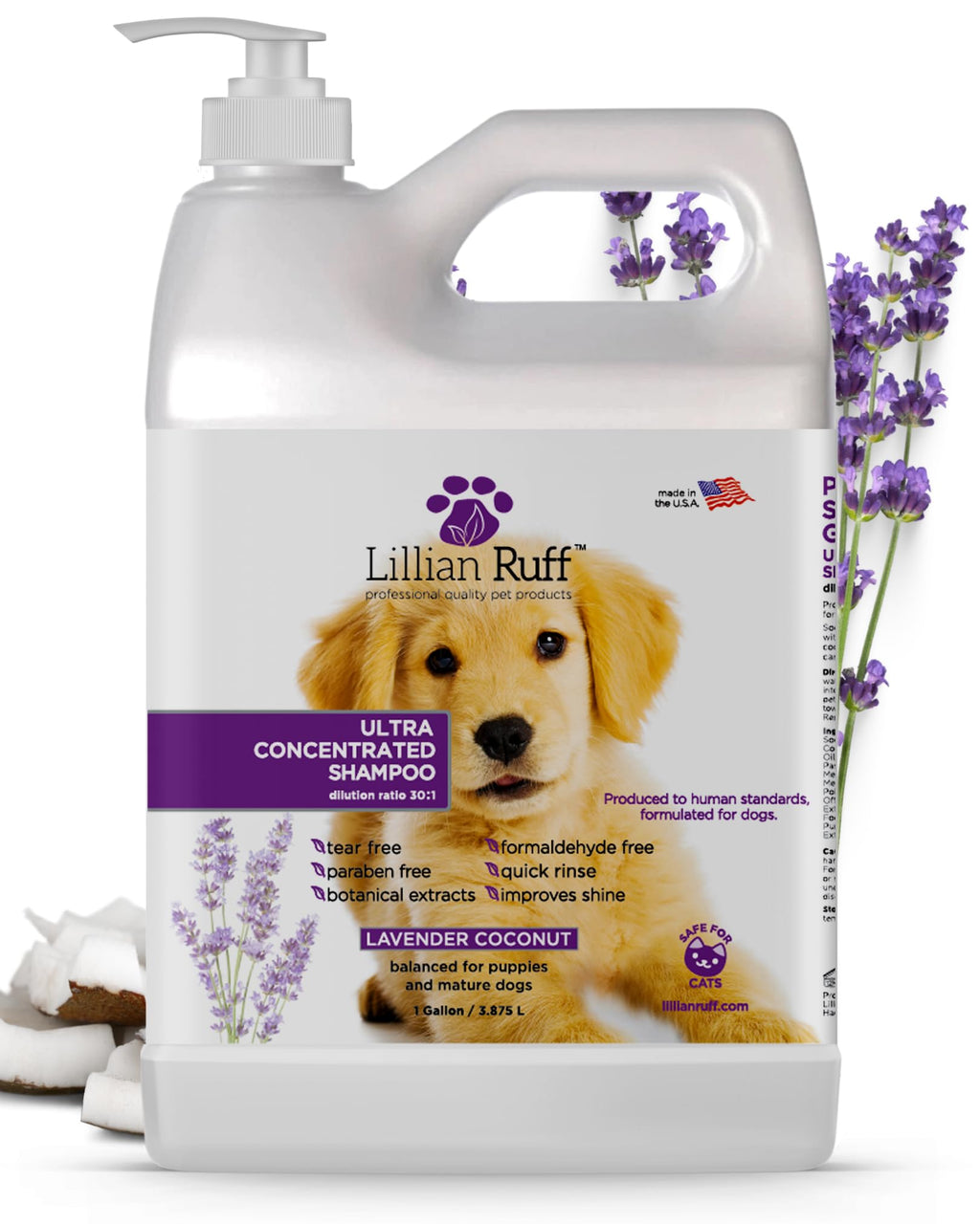 Ultra Concentrated Dog Shampoo 30:1 Dilution Gallon P636