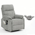 360° Swivel Rocking Corduroy Recliner F9234