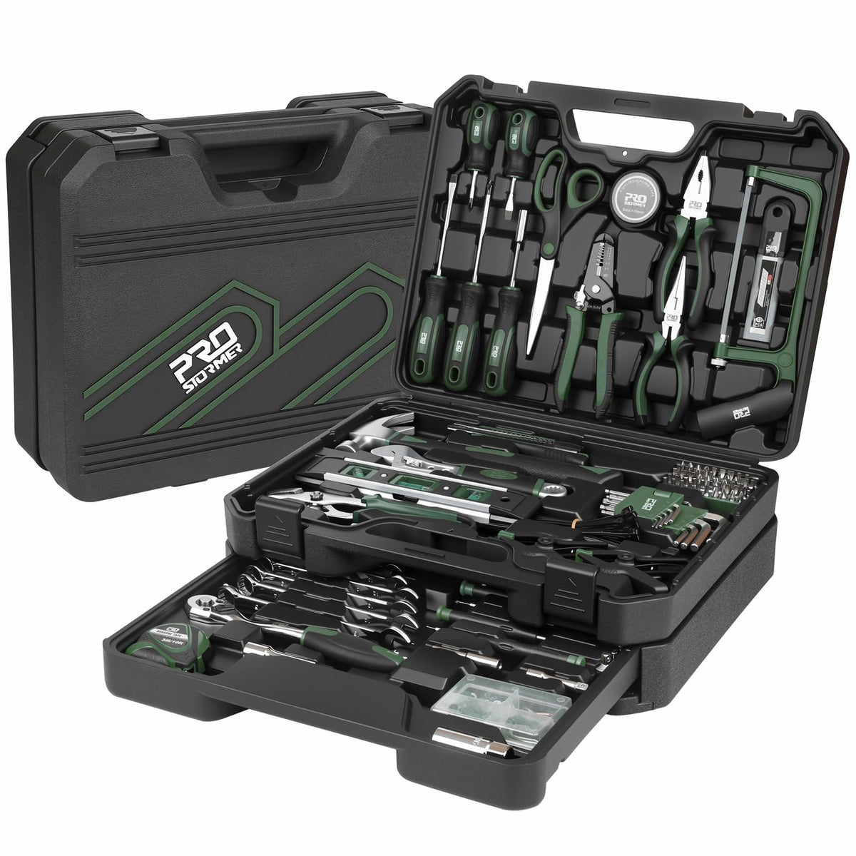 269-Piece Green Hand Tool Set B52523