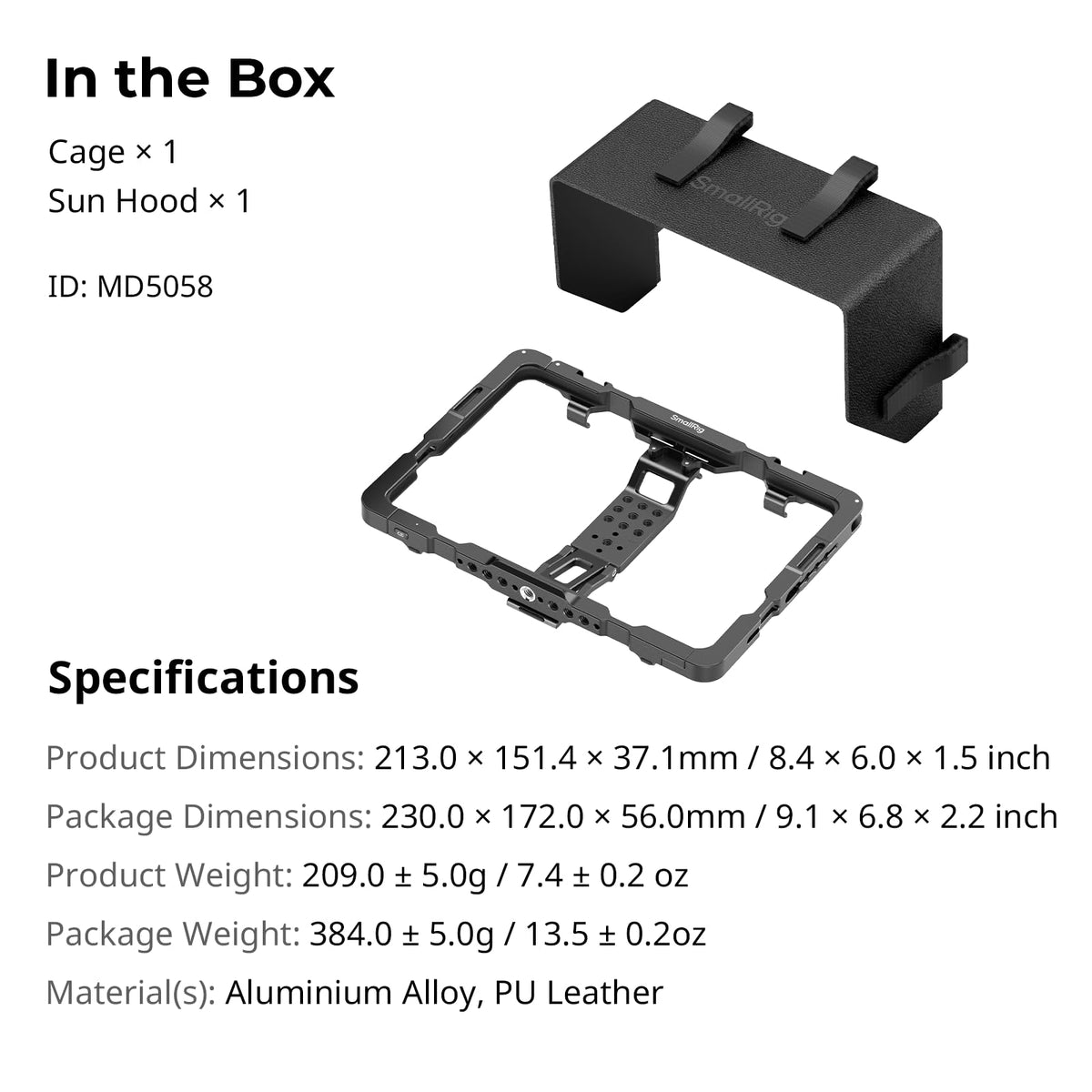 Metal iPad mini 6 Tripod Mount Adapter with Cold Shoe Mount Q11928