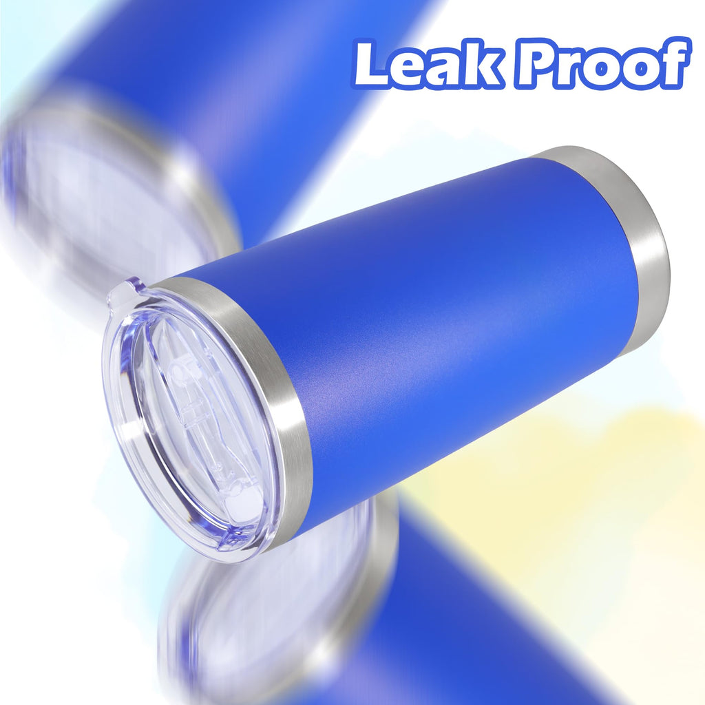 20oz Insulated Tumbler with Lid Dark Blue N8405
