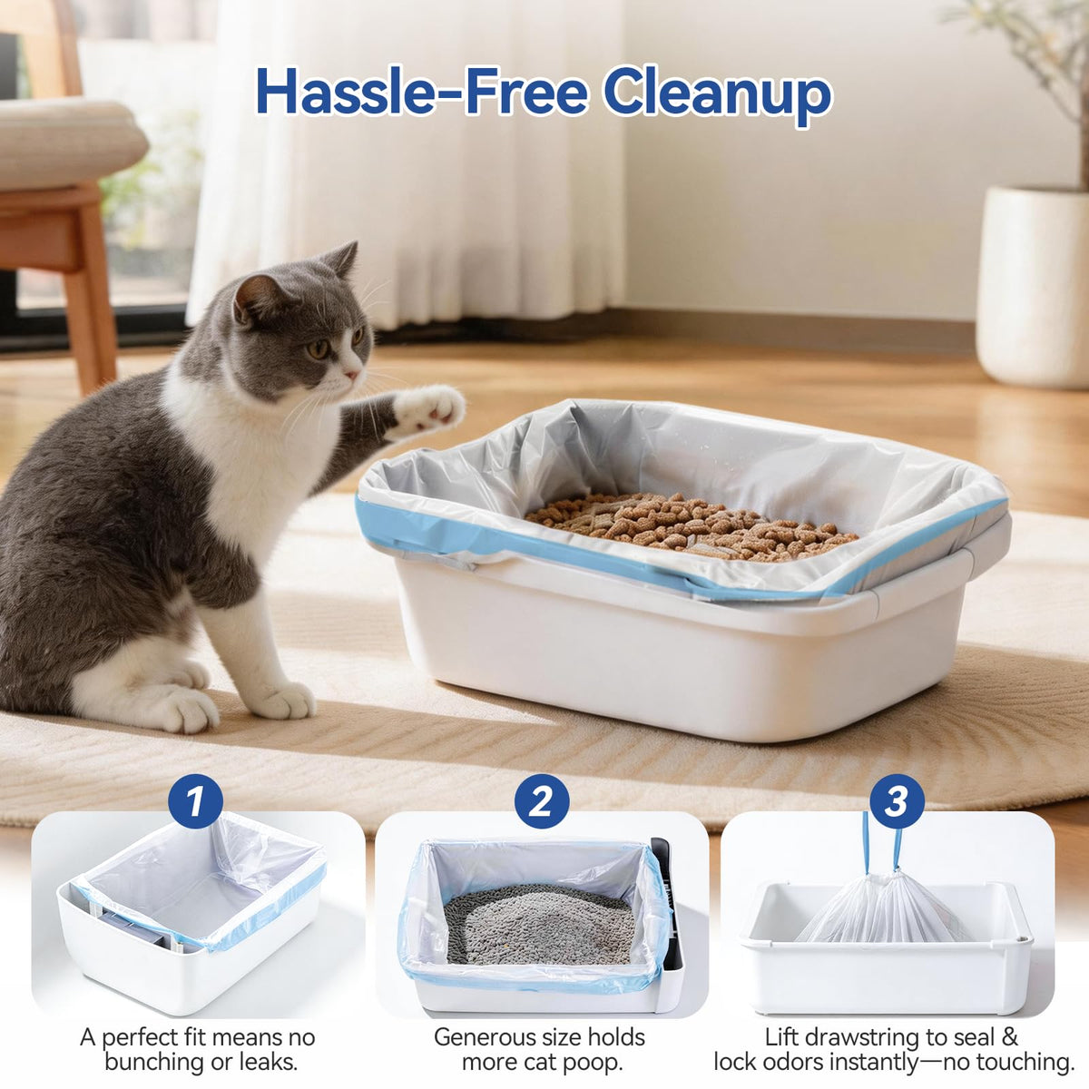 Automatic Litter Box Bags 26"x11.8" X132956