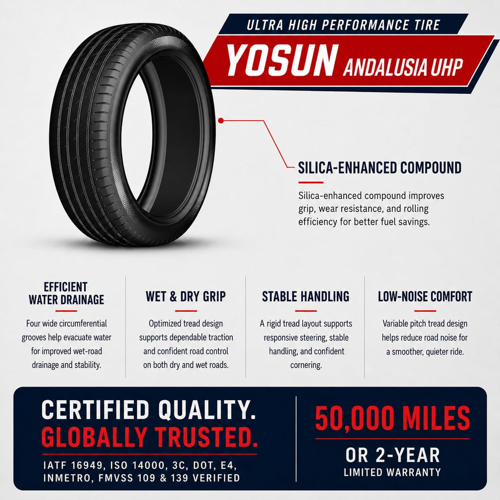 225/40ZR18 92Y XL Ultra High Performance All Season Tires H790984