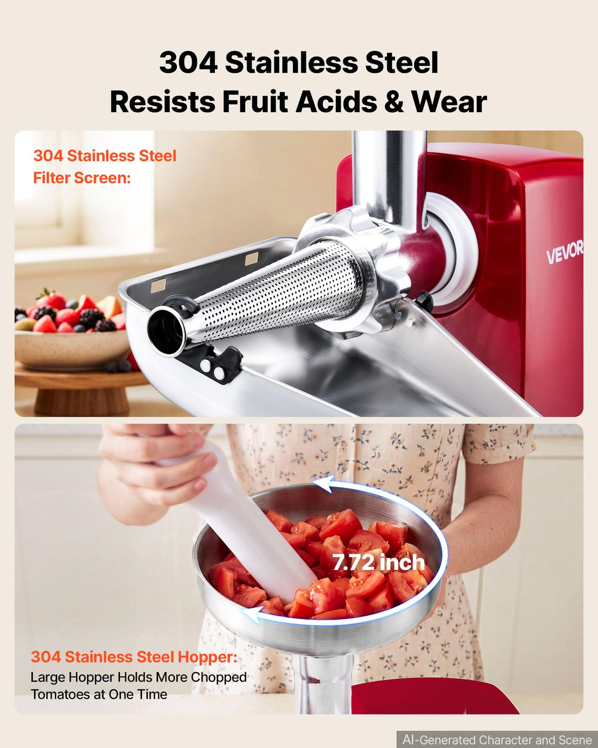 Electric Tomato Strainer 800W D796317