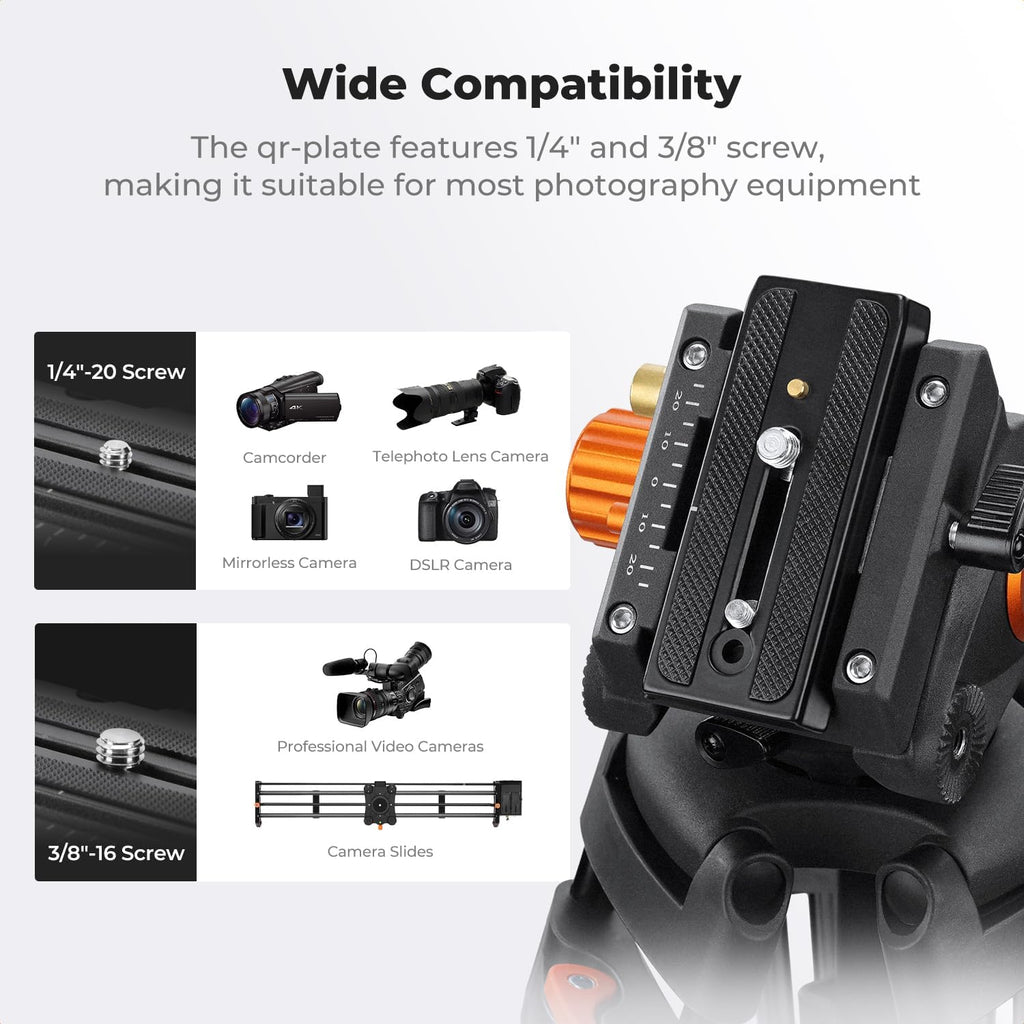 80" Video Tripod with Fluid Head N6820