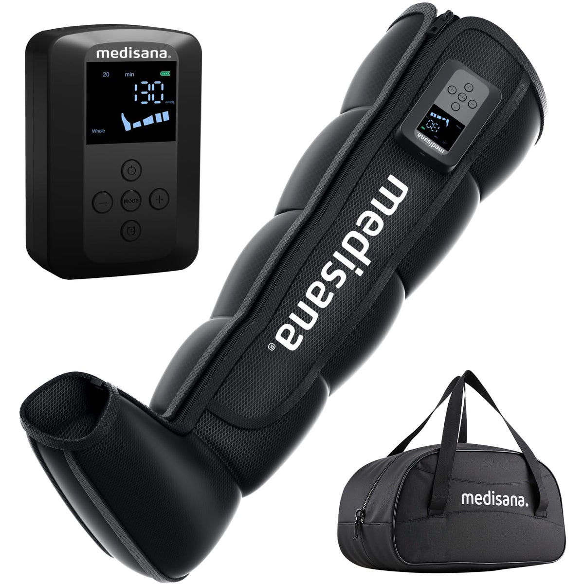 Cordless Rechargeable Air Pressure Leg Compression Boot J363