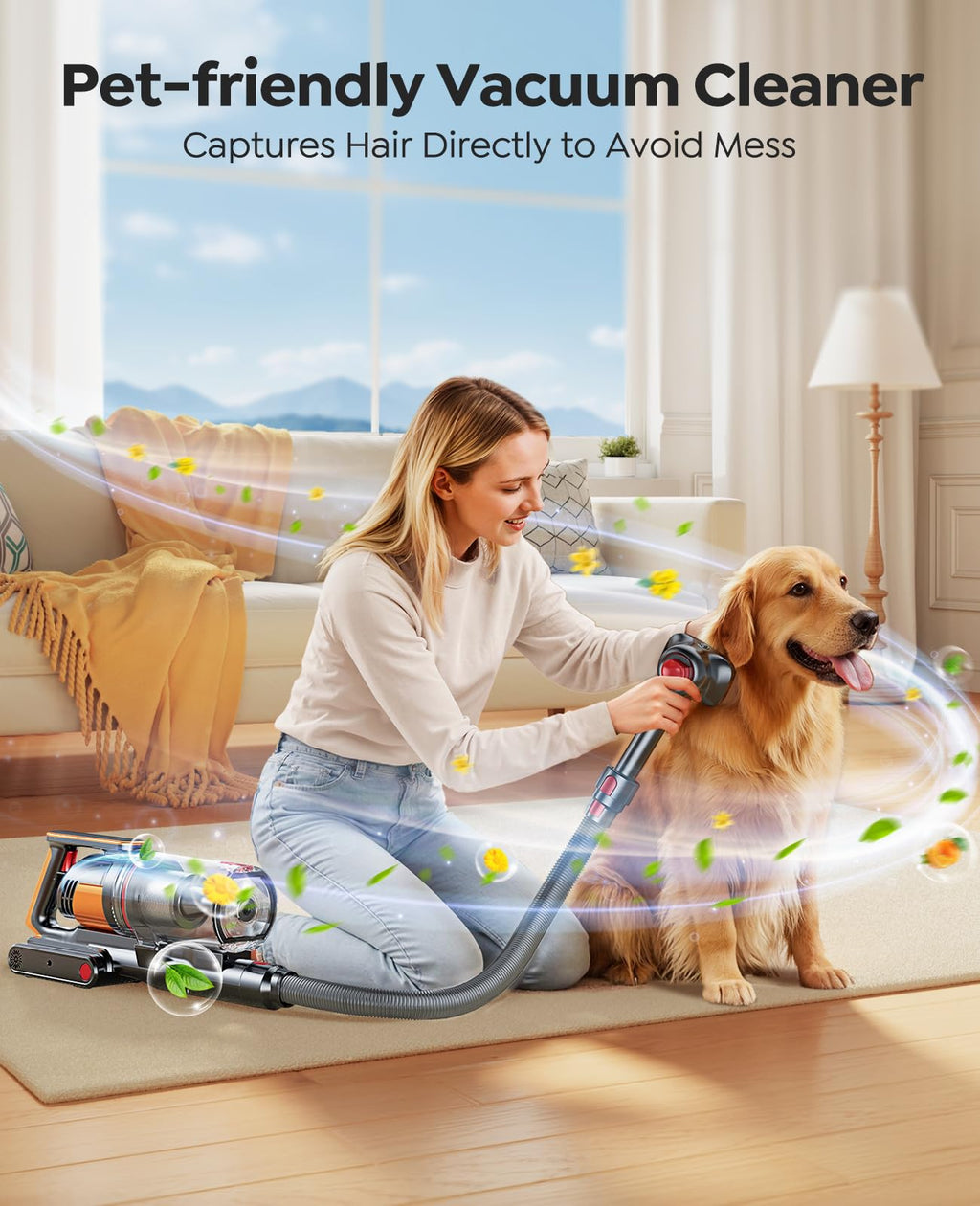Cordless Stick Vacuum Cleaner 55KPa 650W F497