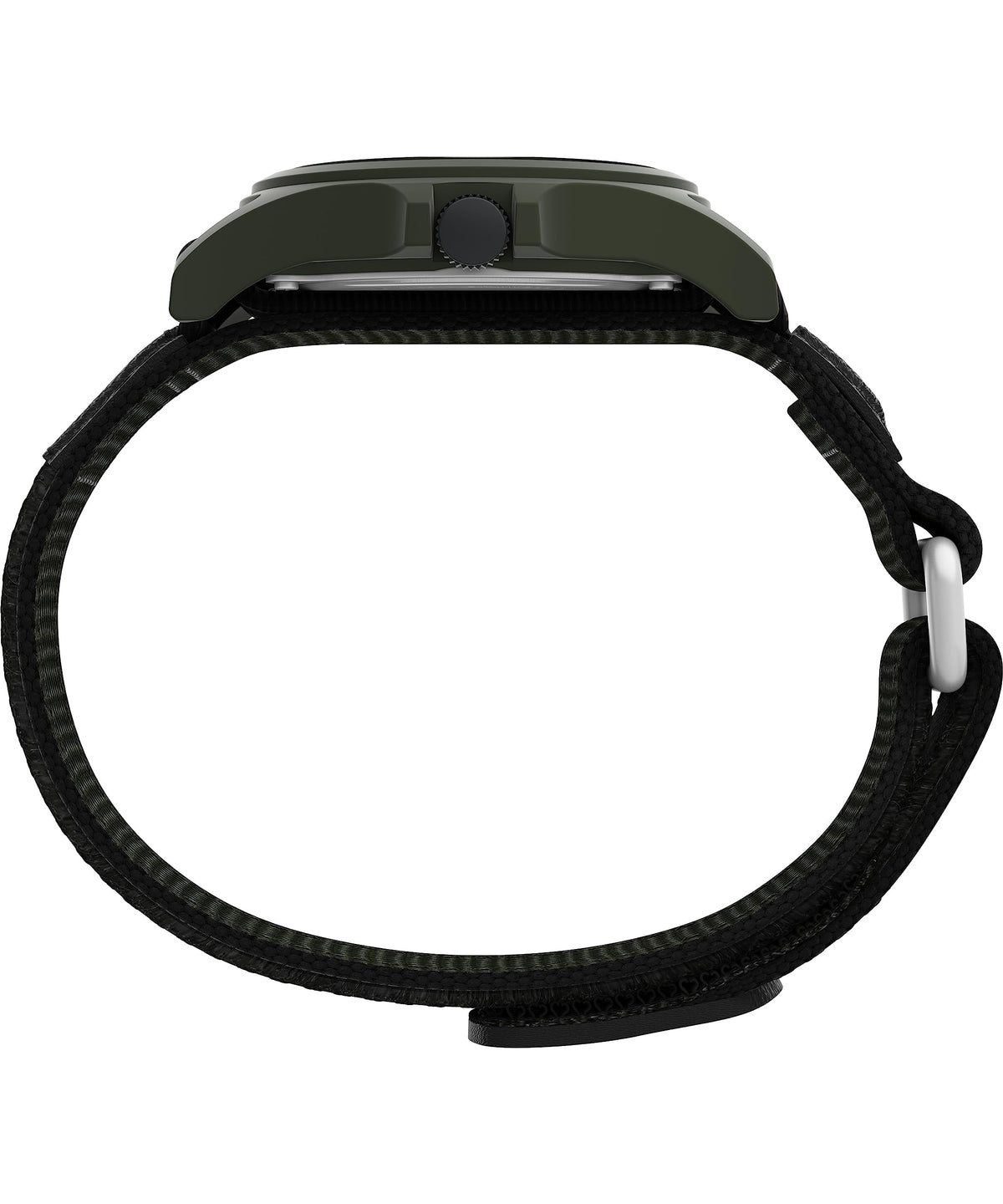 Black Fastwrap Cream Dial Green Case Watch R7340