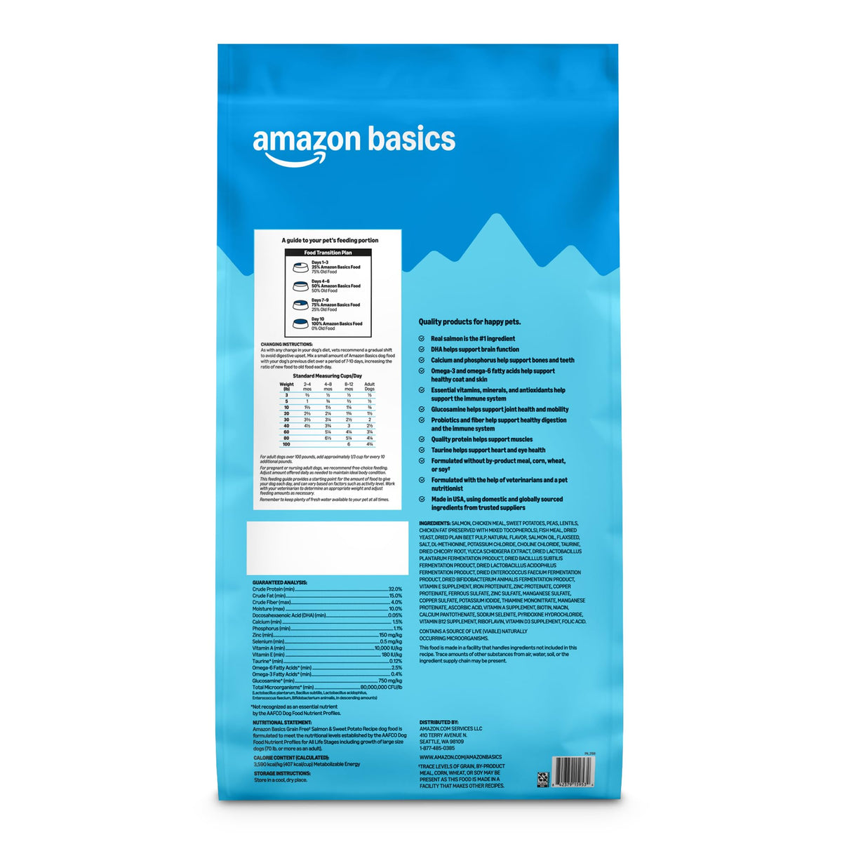 Grain Free Salmon & Sweet Potato Dry Dog Food 24 lb Bag P494131