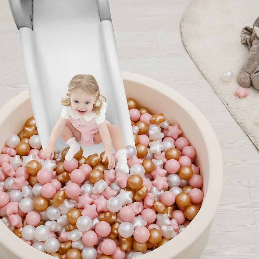50 100 200 Count Star Ball Pit Balls Non-Toxic Plastic U62990