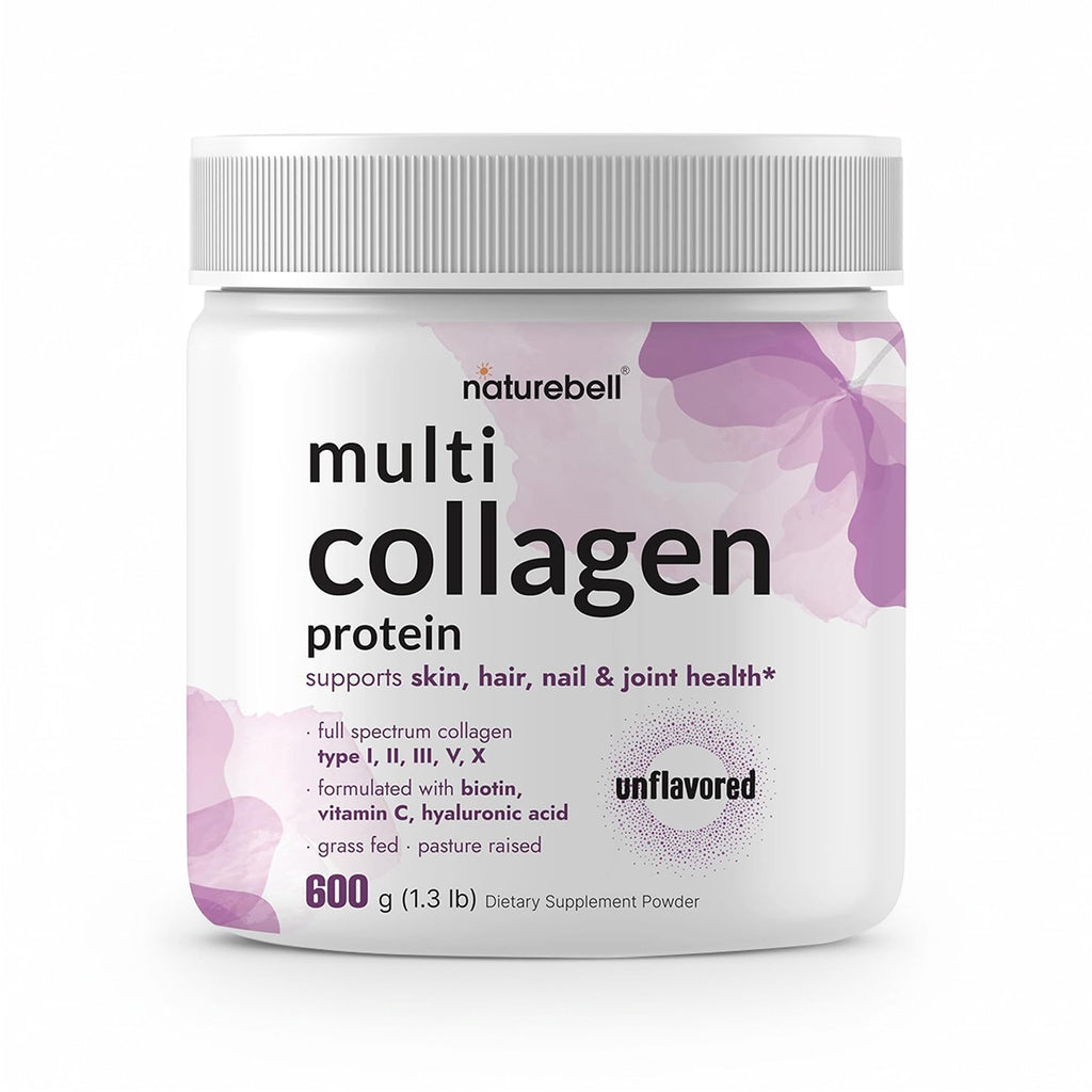 Hydrolyzed Collagen Peptides Protein Powder 600g Unflavored Q402