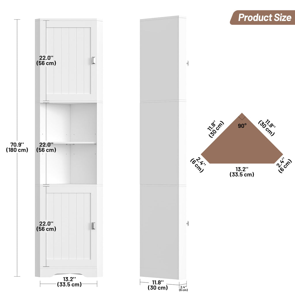 6-Tier Corner Storage Cabinet X89293