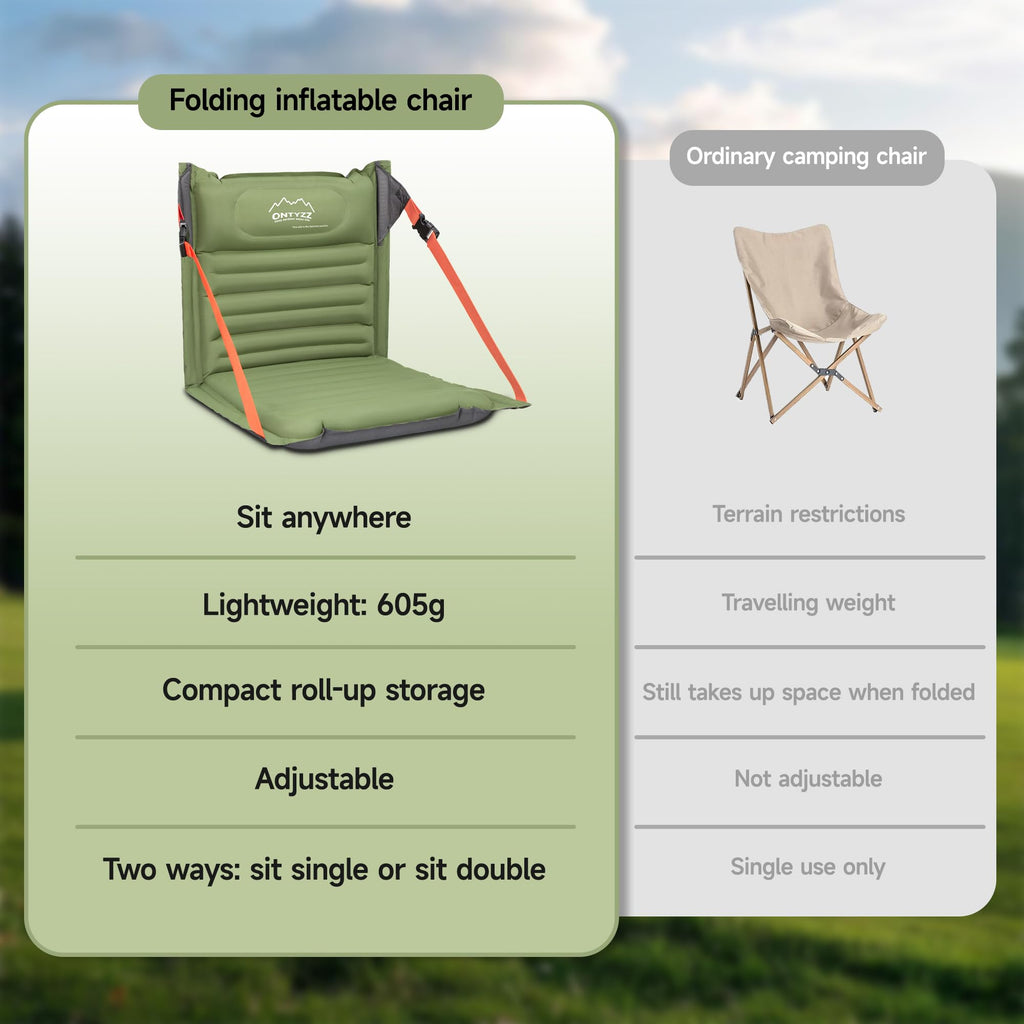 Inflatable Portable Folding Stadium Seat H64968