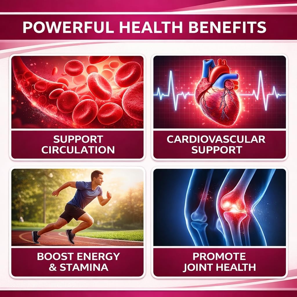 Organic Beet Root Capsules, 1300mg - 60 Capsules Q790