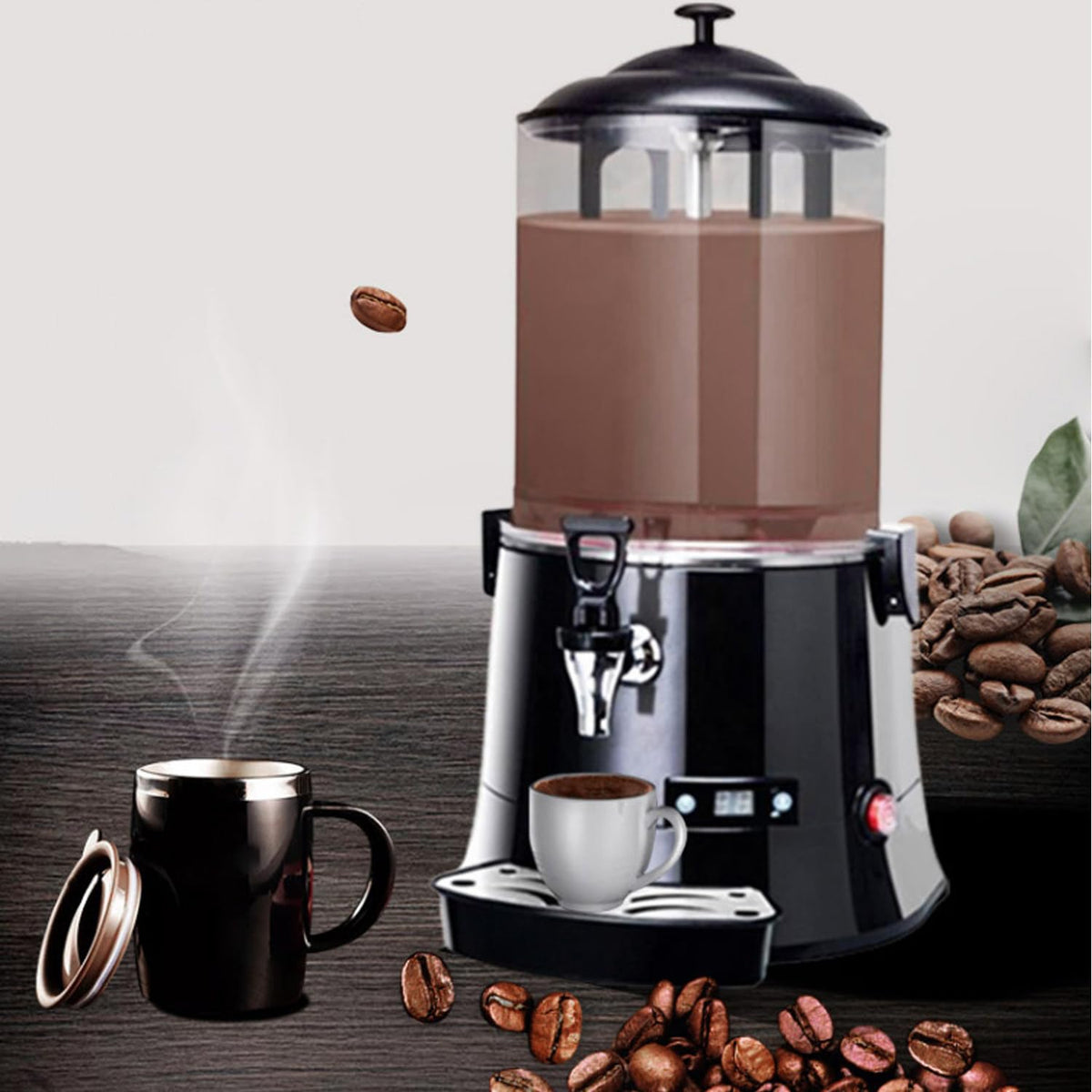 Commercial Stainless Steel Espresso Coffee Machine E1707