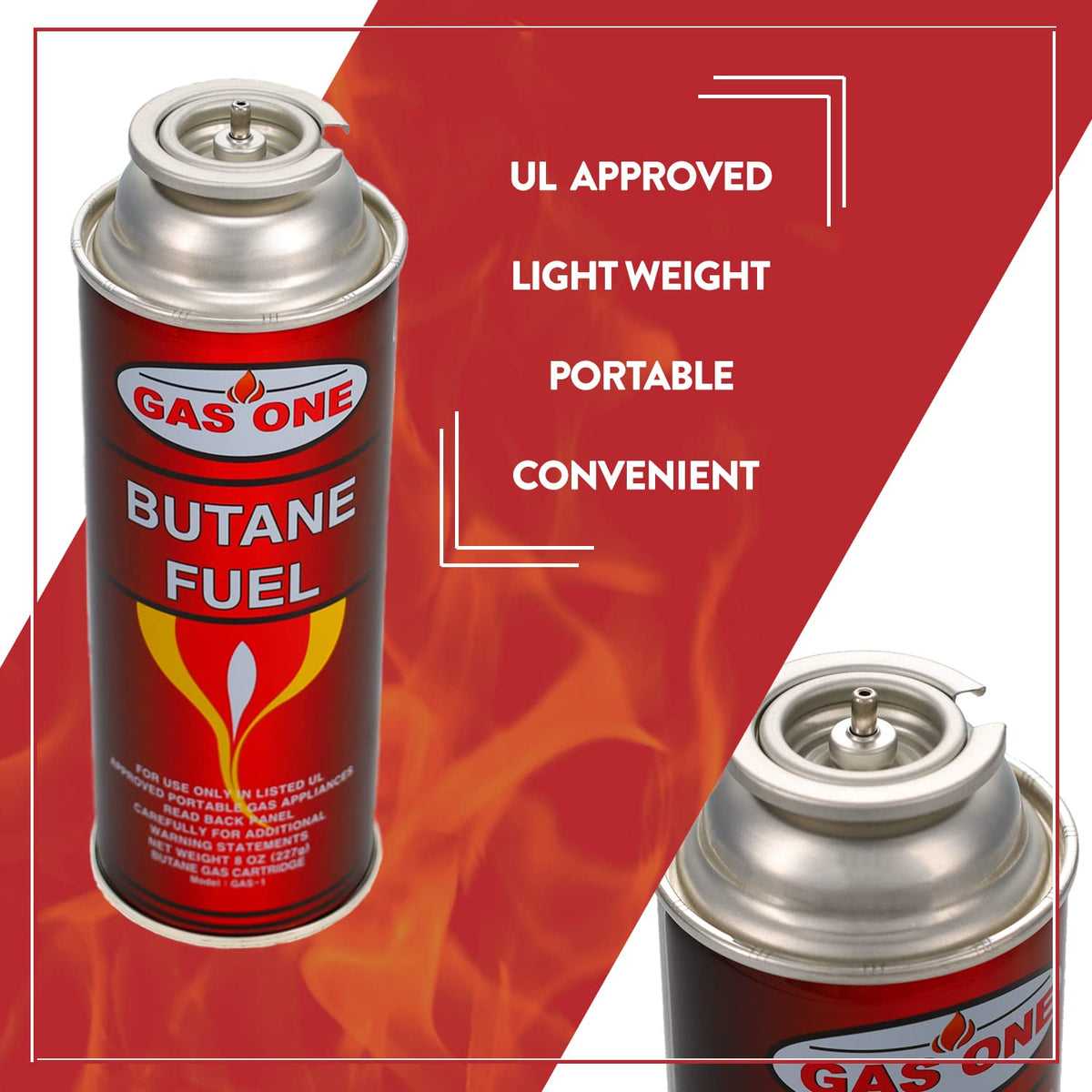 Butane 8 Ounce Canister J5008