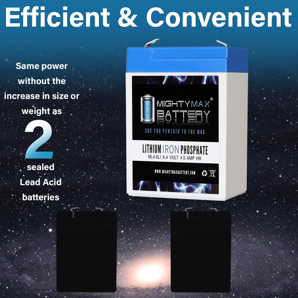 6V 4.5AH Lithium Replacement Battery H17055