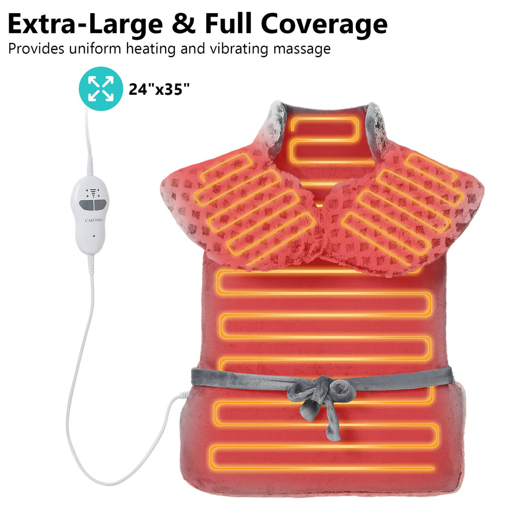 4 Massaging Heating Pad F62353