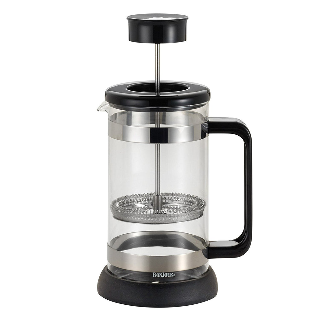 Borosilicate Glass French Press with Coaster & Scoop, 33.8-Ounce M67991