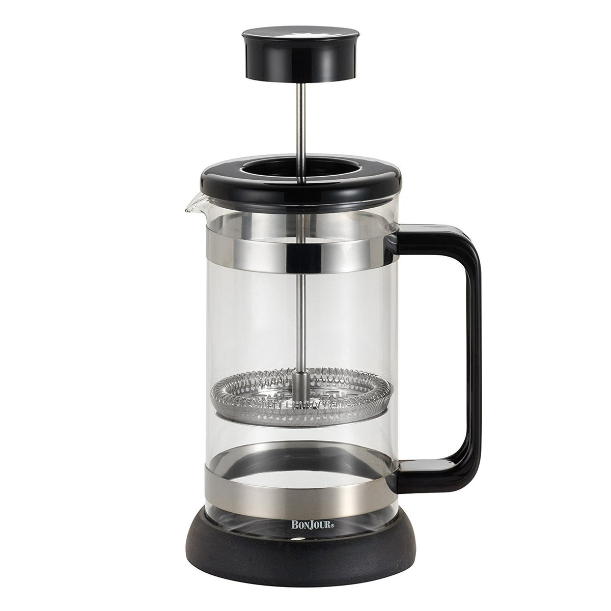 Borosilicate Glass French Press with Coaster & Scoop, 33.8-Ounce M67991