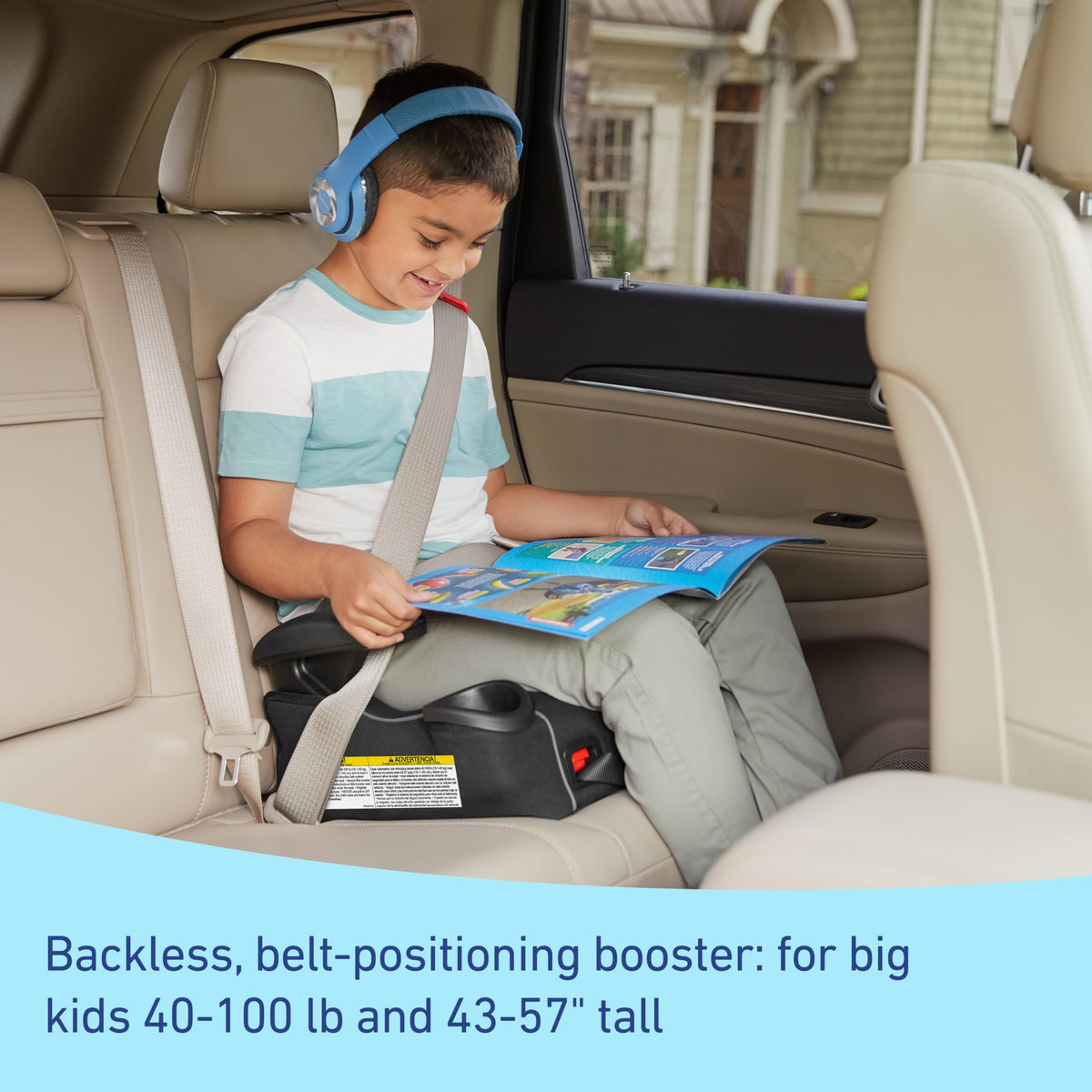 Backless Booster Car Seat F661