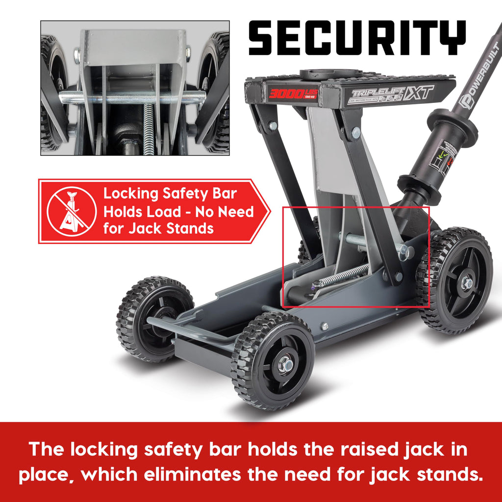 3 Ton Triple Lift Garage Jack P9924
