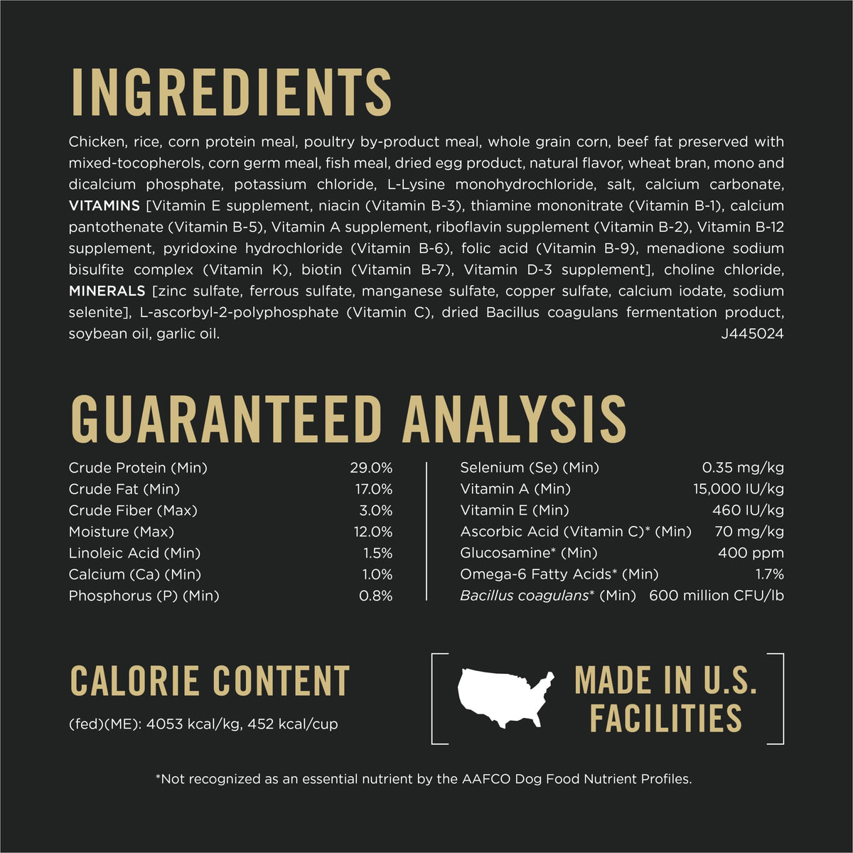 Chicken & Rice Small Breed Dry Dog Food C80474